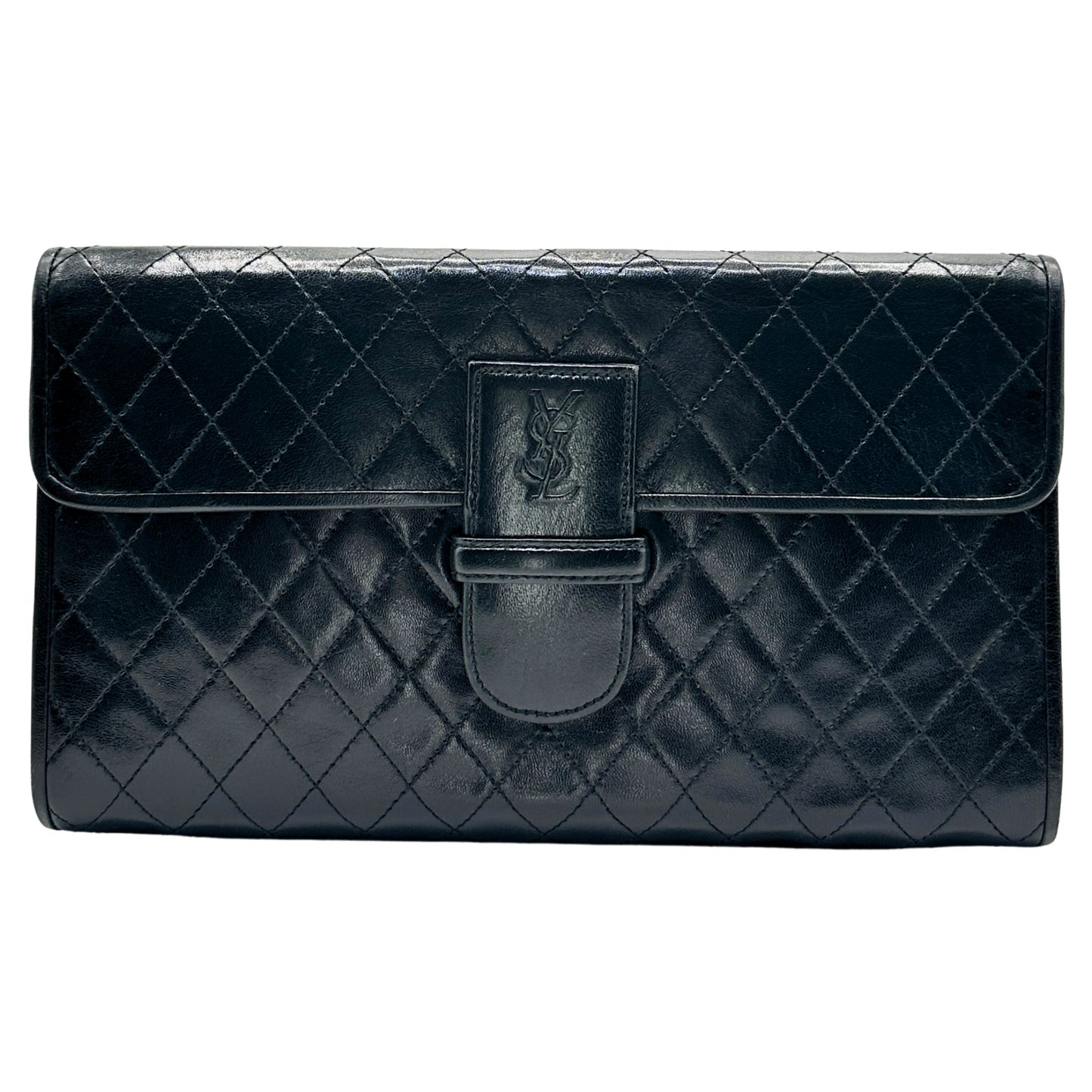 YVES SAINT LAURENT QUILTED CLUTCH