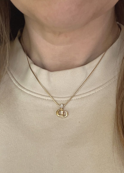 Dior CD Pendant Necklace