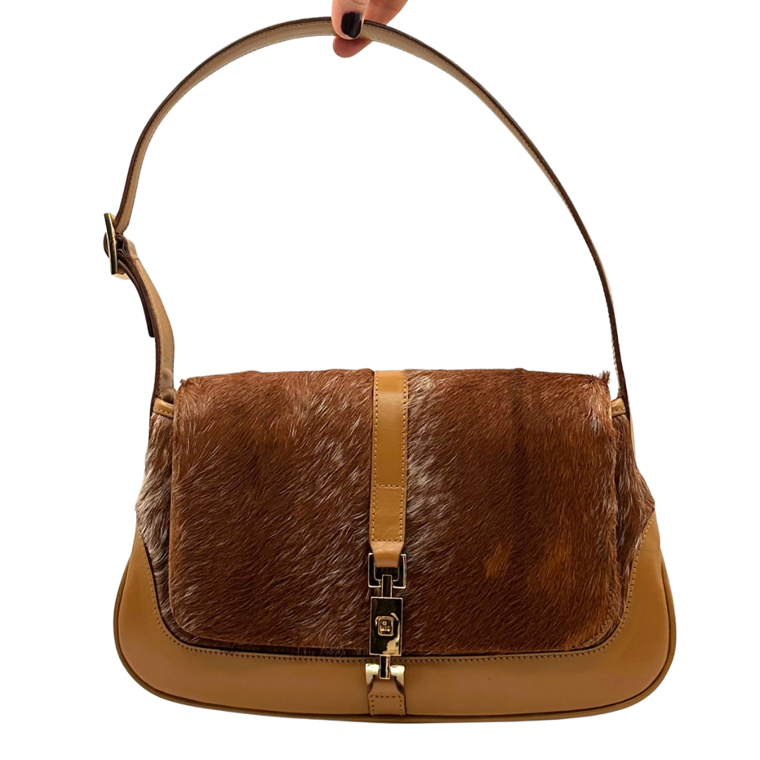 GUCCI PONY HAIR JACKIE