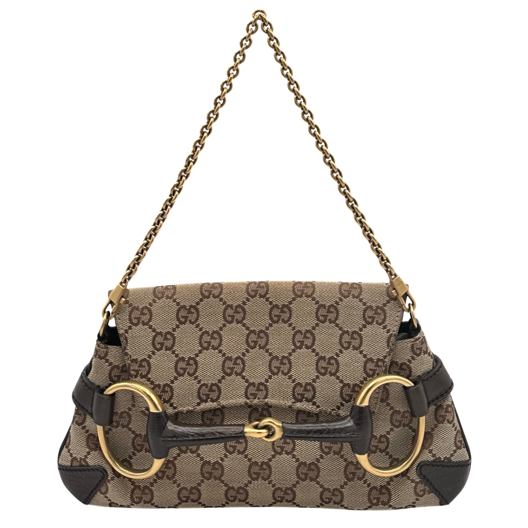 GUCCI HORSEBIT CLUTCH & SHOULDER BAG