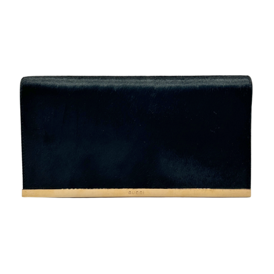 GUCCI PONY HAIR CLUTCH