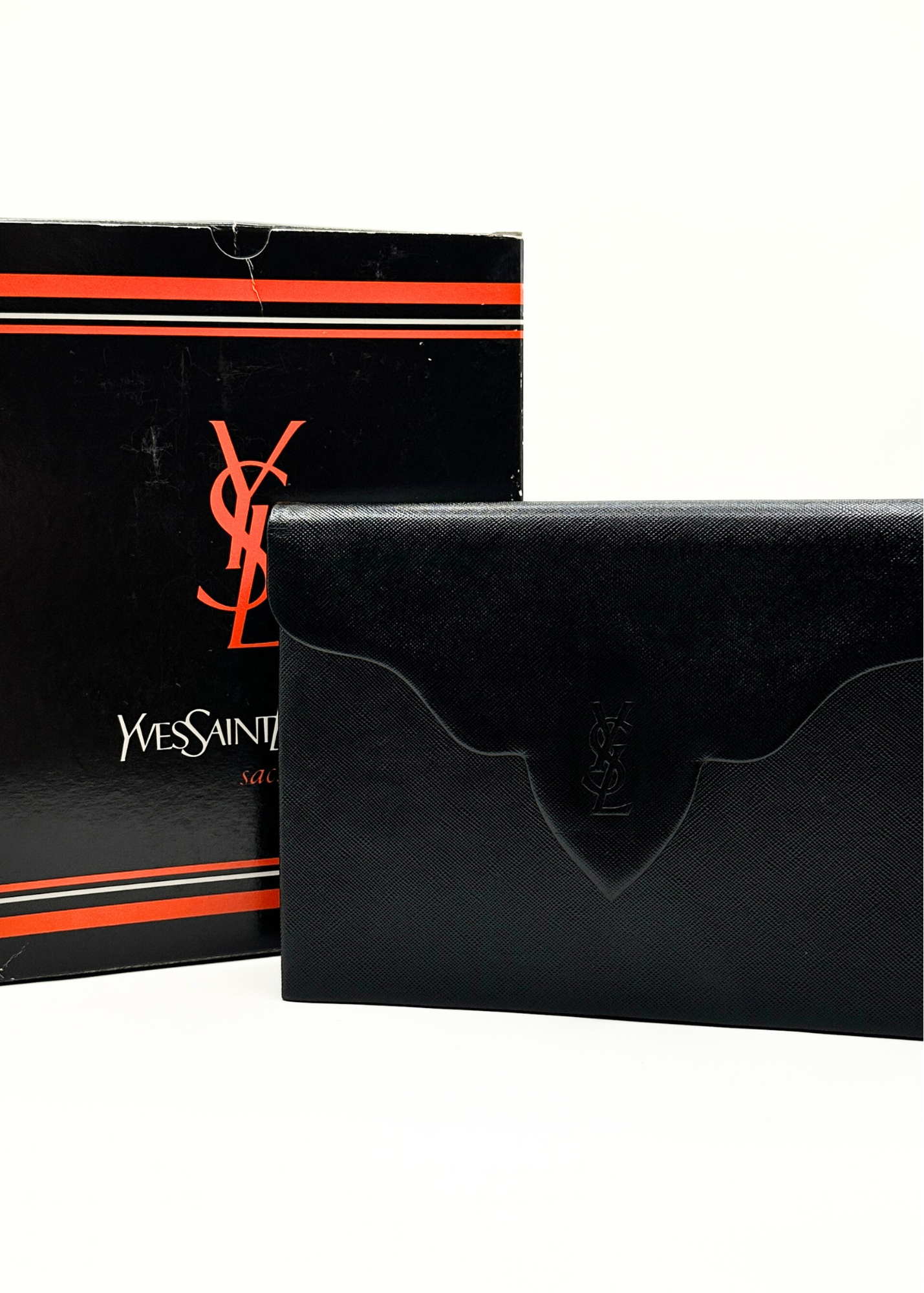 Yves Saint Laurent Vintage Clutch Black